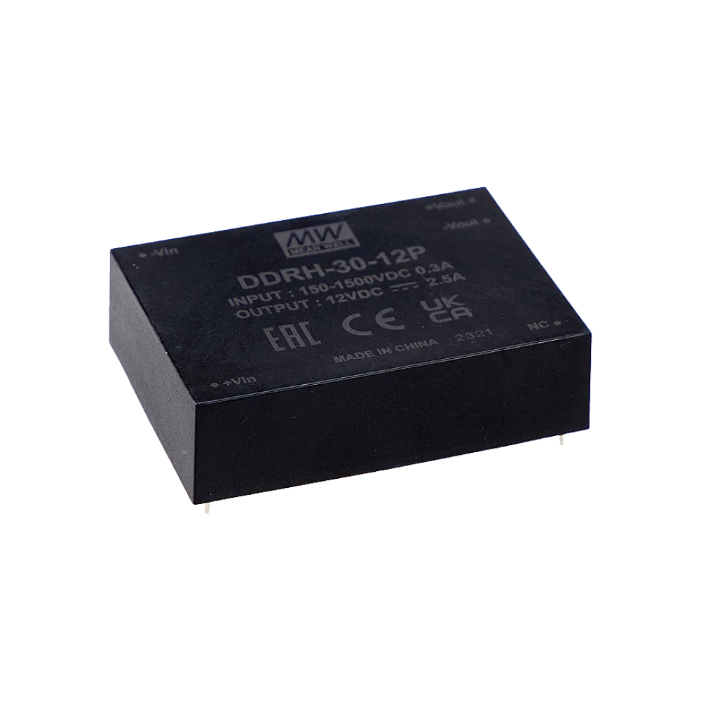 30W DC/DC-Converter, Input 150…1500Vdc, Output 24V/1.25A