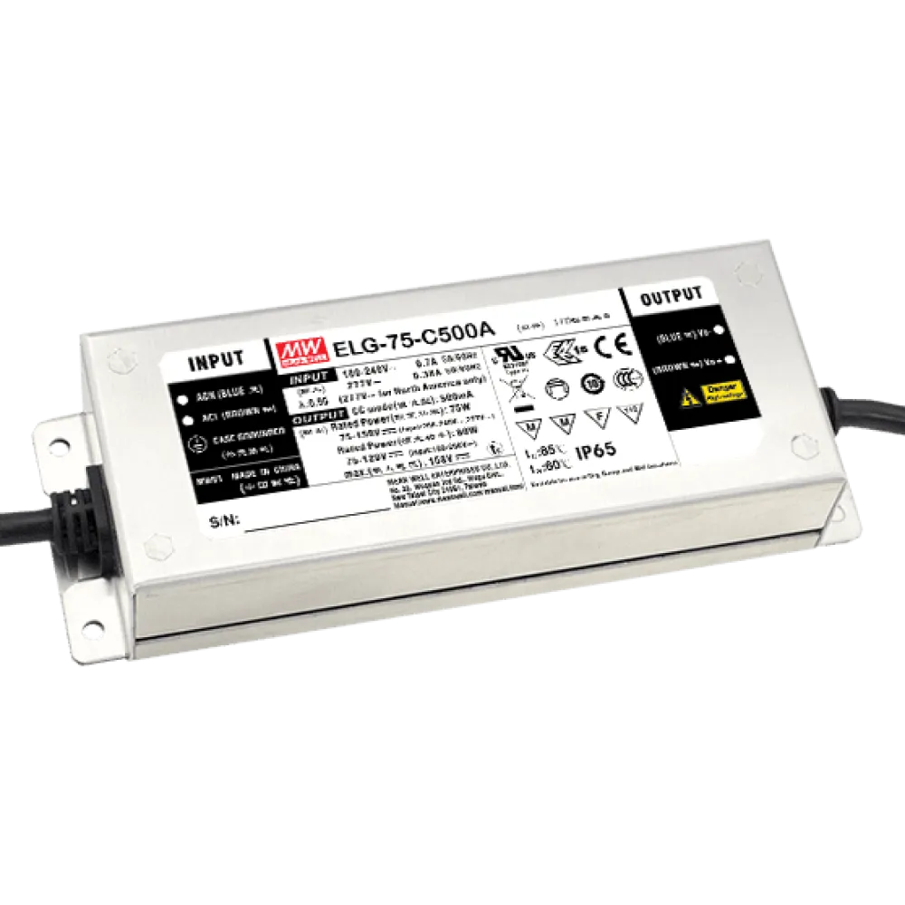75W Constant Current LED Driver 700mA/53-107V
