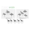 Pergola 3 x 2 m