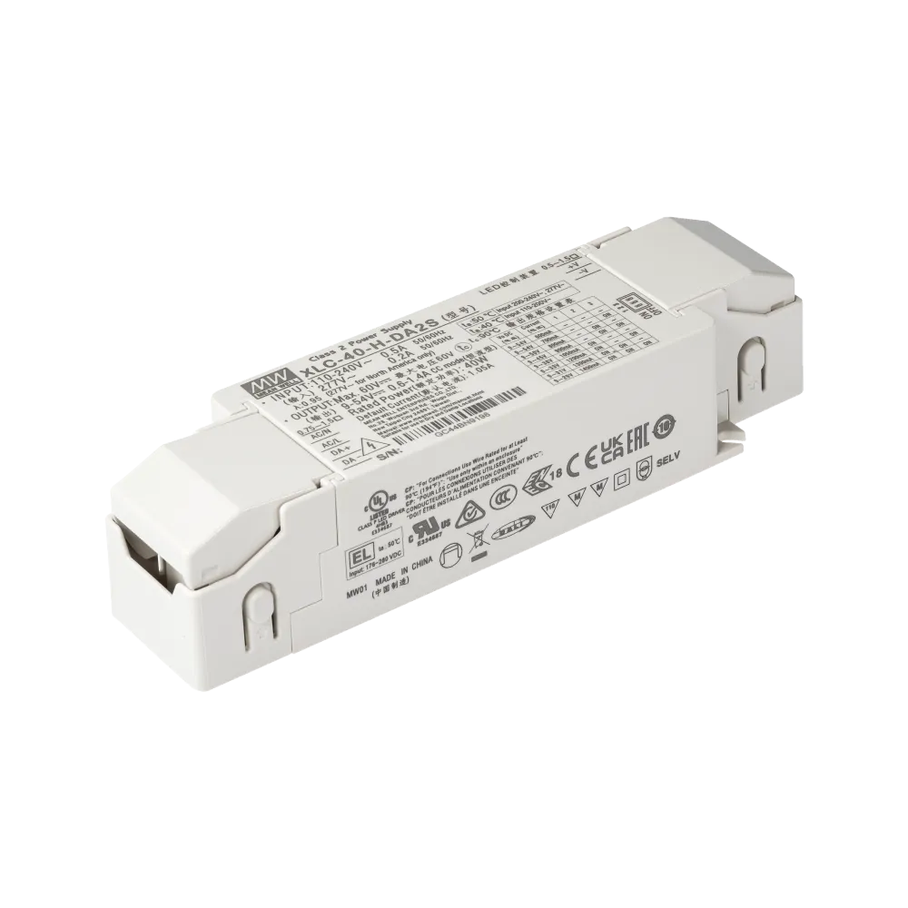 40W LED driver 600mA to 1400mA/9V…54V, DALI2, Independent