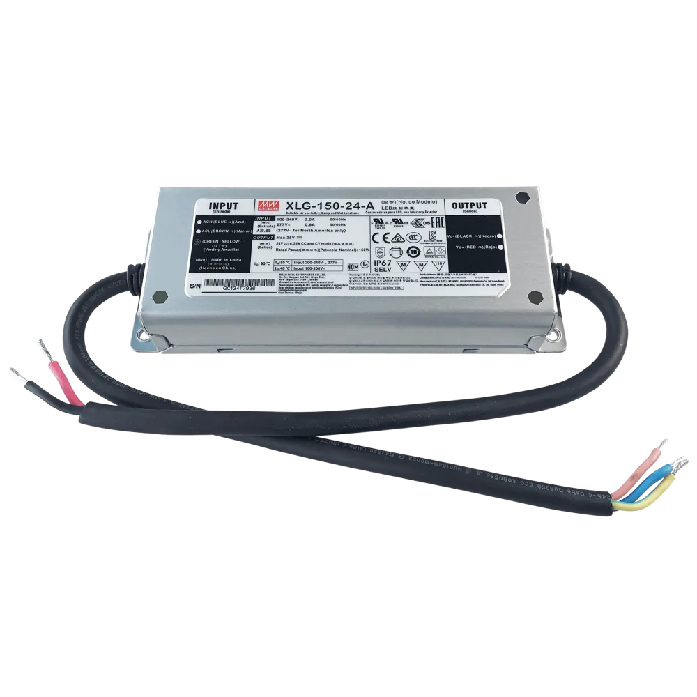 150W LED Driver CV+CC 24V/6.25A