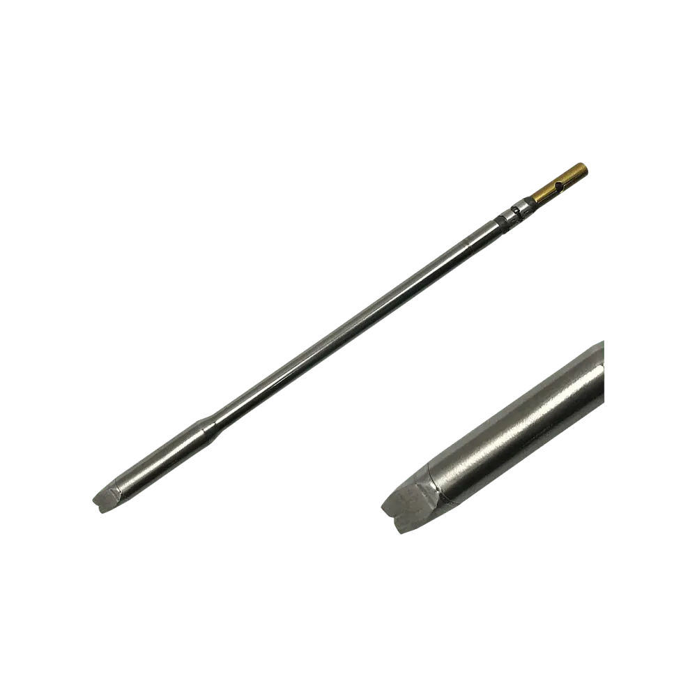 High-performance soldering cartridge with V-notch, 900 series