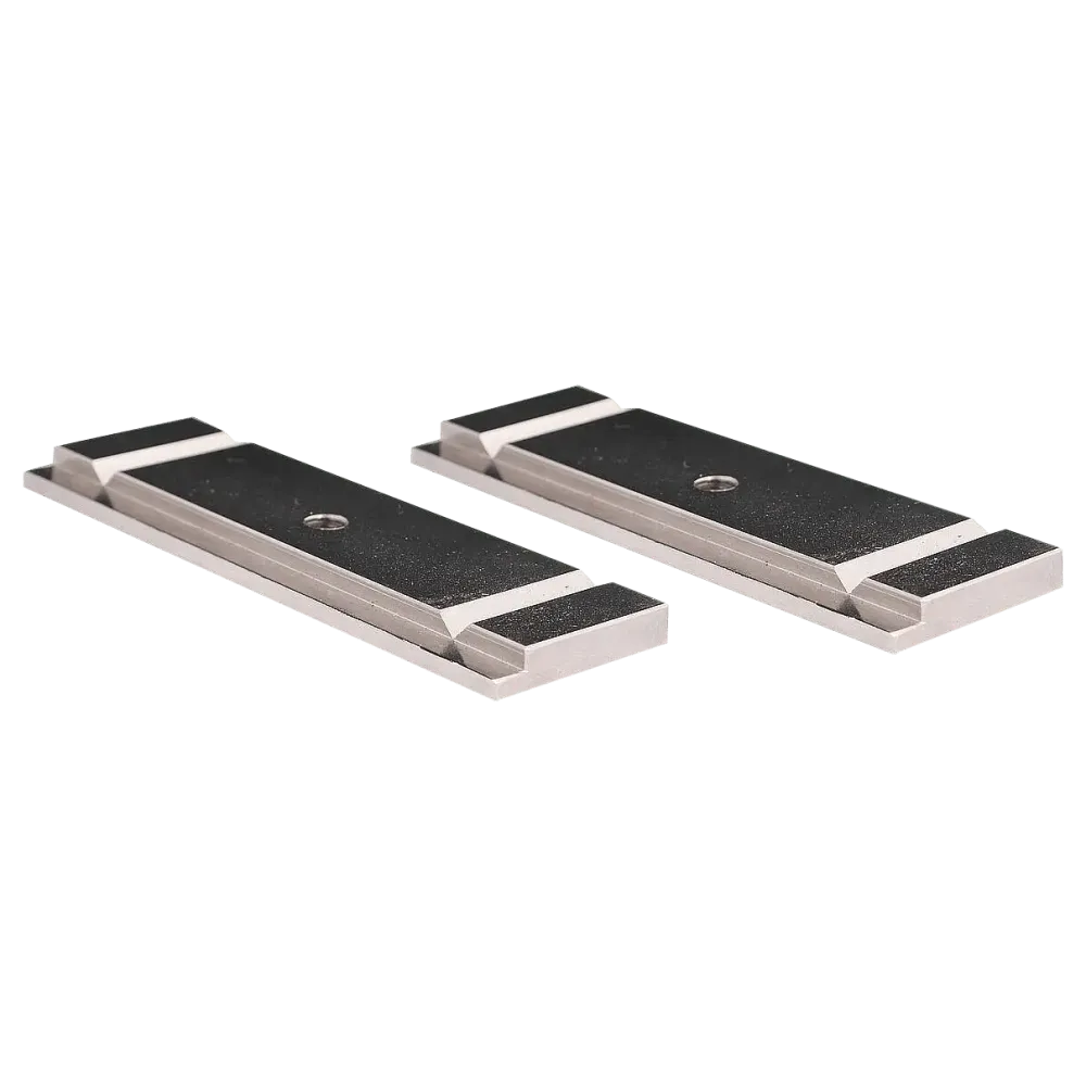 Clamping jaw 100 mm nickel-plated steel for 9-290 (PAIR)