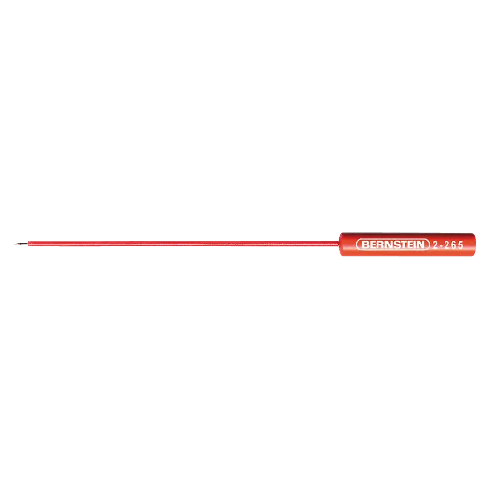 Amber test probe red Blade 1 mm