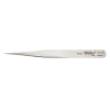Precision tweezers with long tips for precision work on printed circuit boards