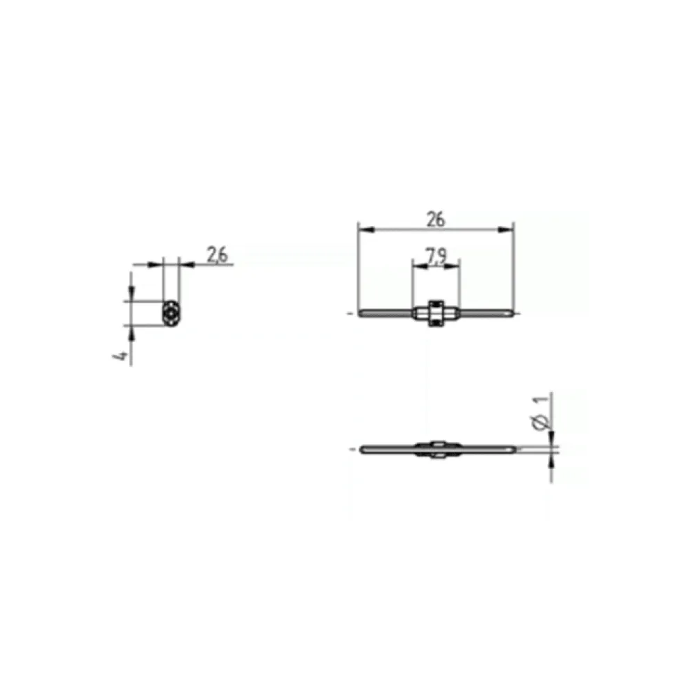 BJB SMD Mini-B2B-Connector 1-pole