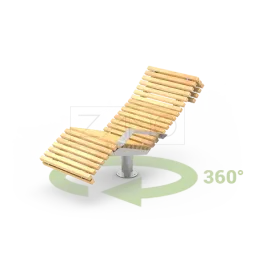 Swivel lounger Flash