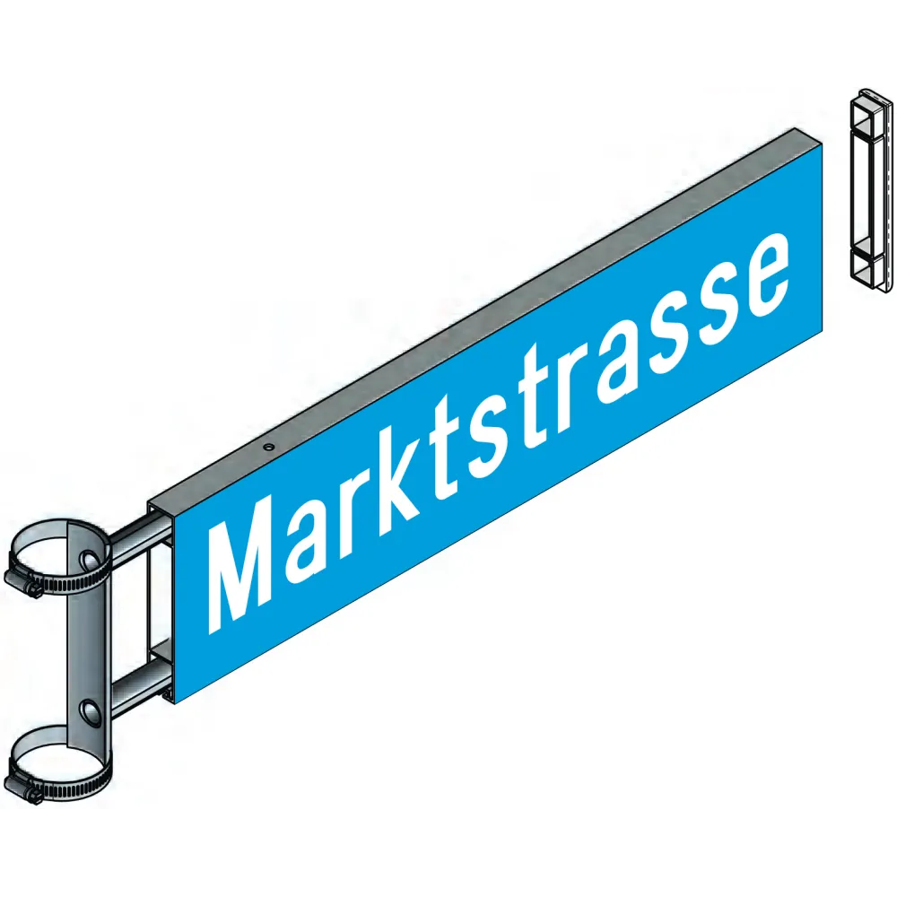 Street name sign