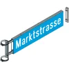 Street name sign