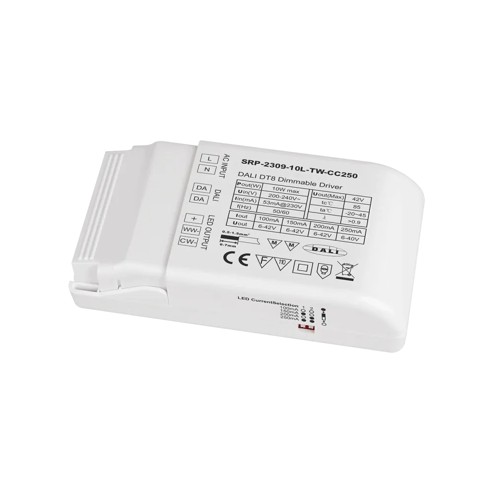 10W DALI DT8, TUNABLE WHITE, LED DRIVER CC