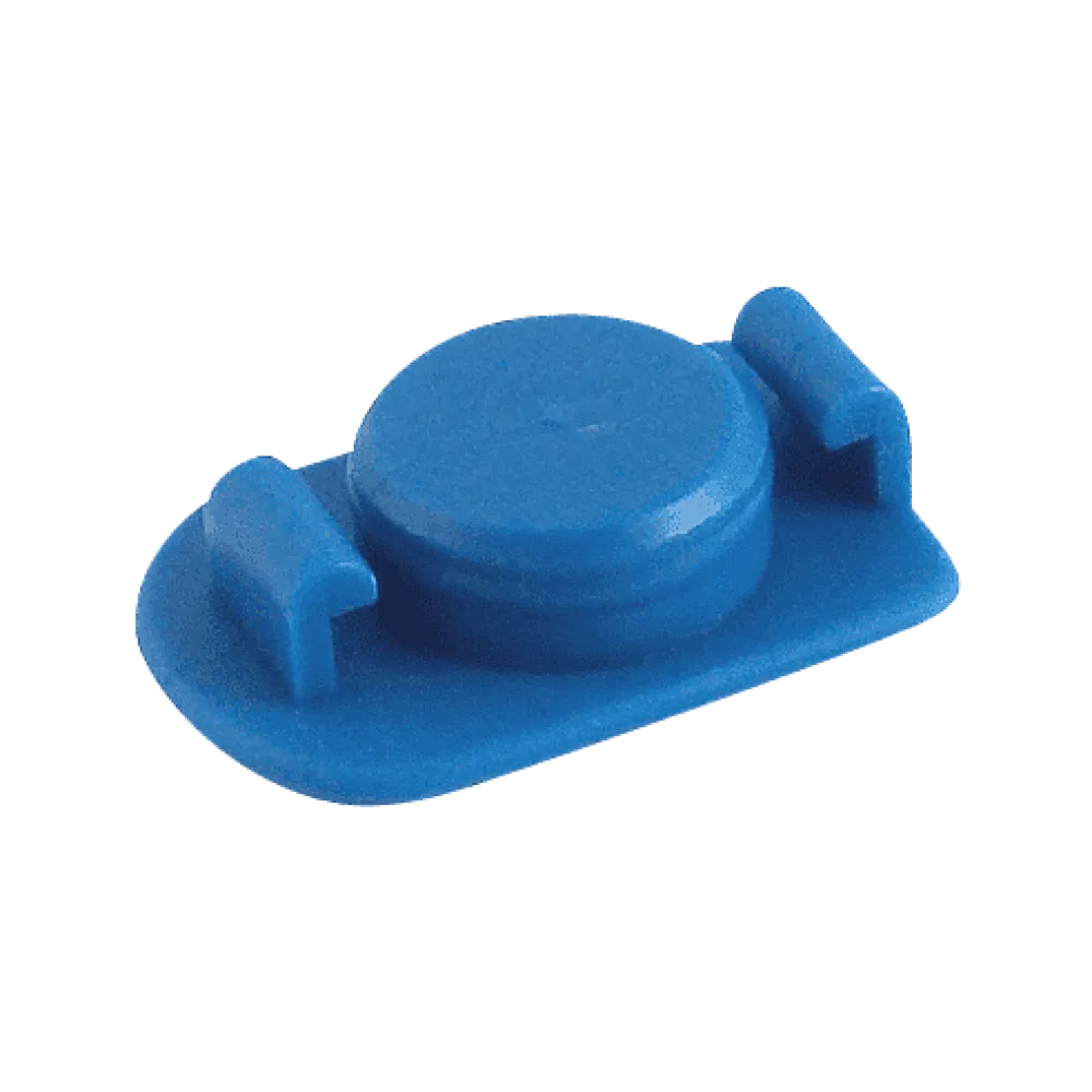 End Caps (blue), 30/55 (50 pieces)