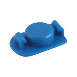 End Caps (blue), 30/55 (50 pieces)