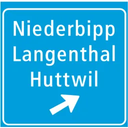 4.62 Directional sign at connections