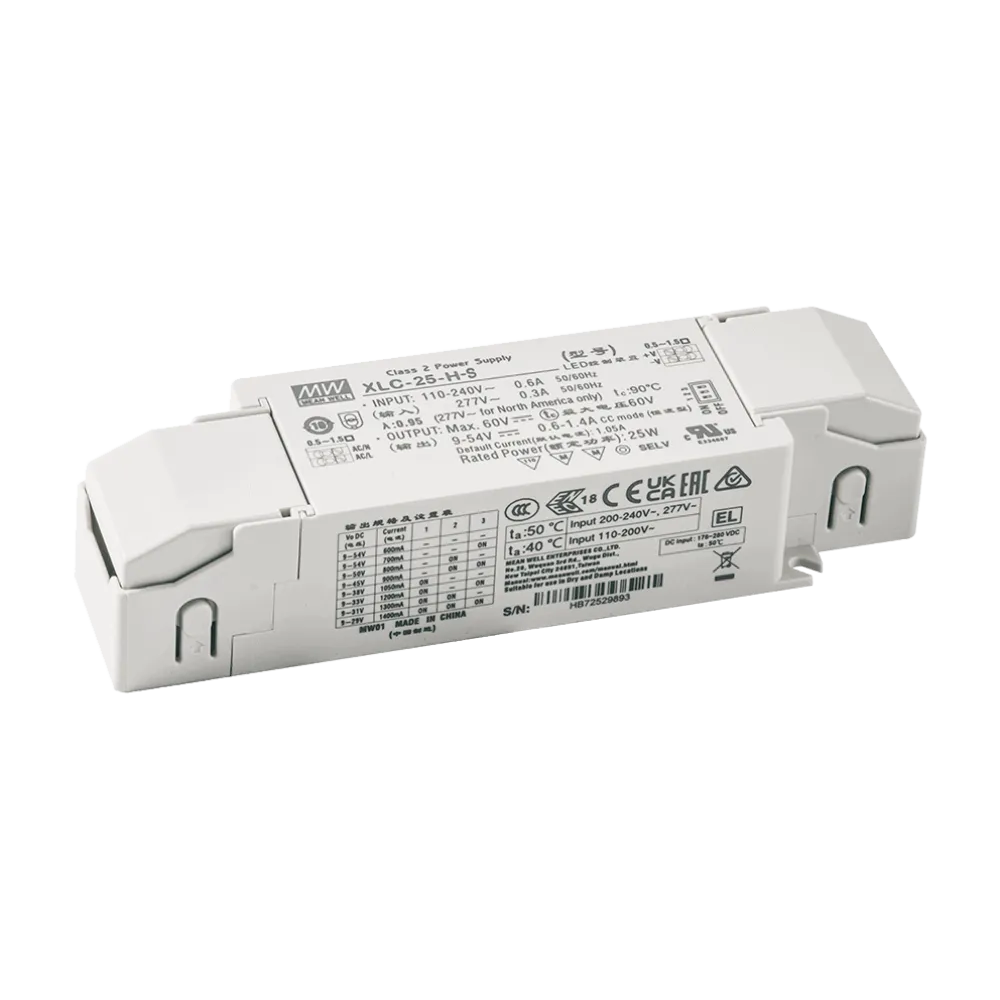 25W LED driver 12V/2.1A, Independent