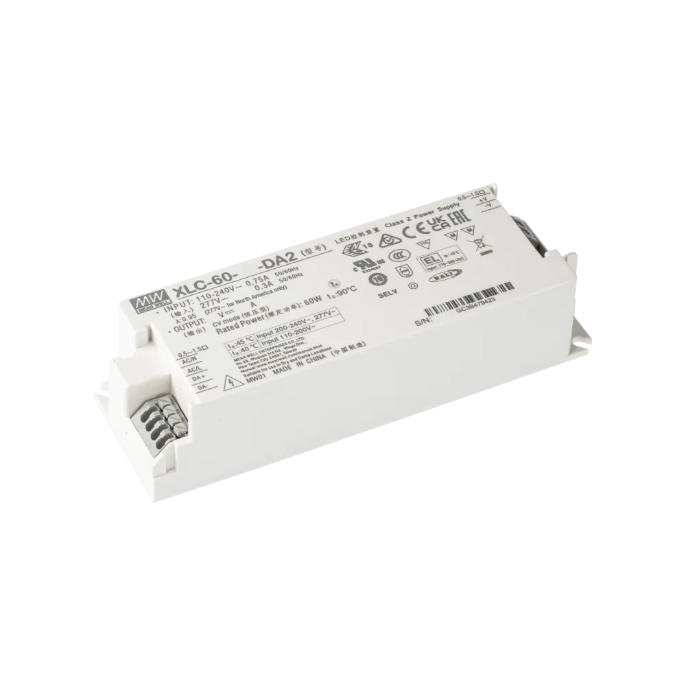 60W LED driver 12V/5A, DALI2