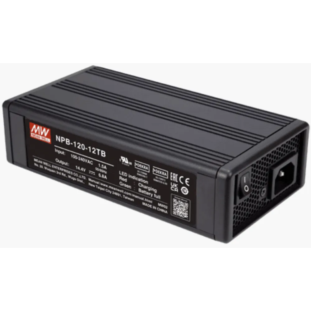 103W Battery charger 13.8V/6.8A, Terminal Block