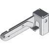 Lamp holder for scissor barrier