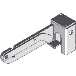 Lamp holder for scissor barrier