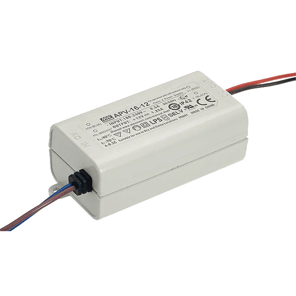15W Power Supply 12V/1.25A