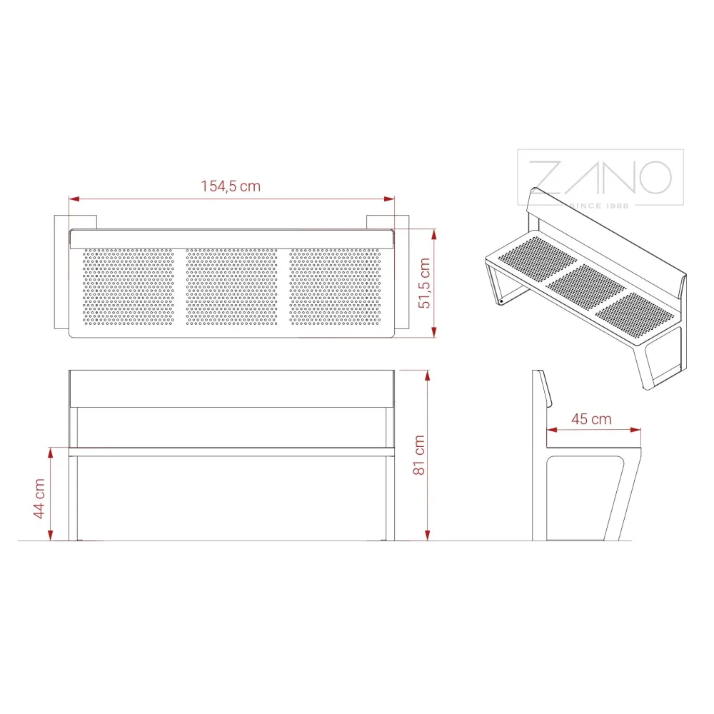 Scandik bench