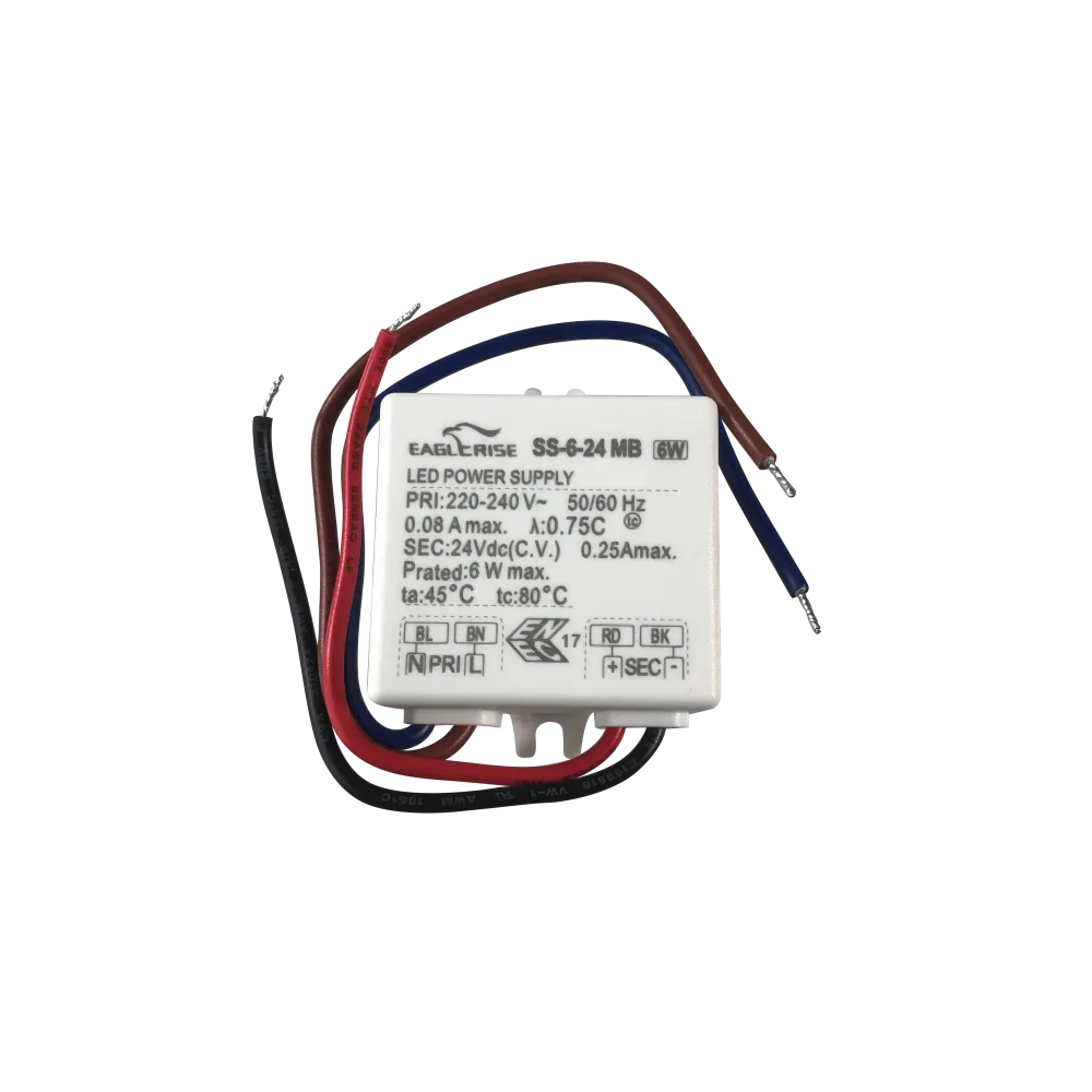 6W LED Driver Constant Voltage 24Vdc/0.25A
