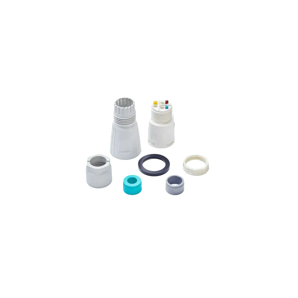 TH394 device connector set, 3P, push-in connection, IP66/IP67/IP68