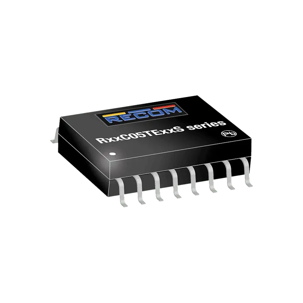 0.5W DC/DC converter, input 4.5...5.5V, output 5V/100mA, SMD