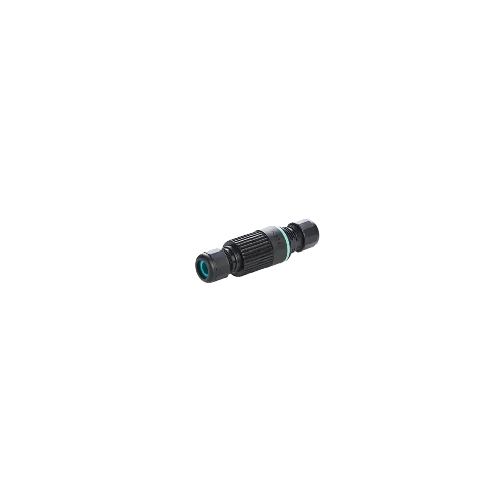Set: Mini circular connector, 3p, pin+socket, screw connection, D5-12, IP66/IP68