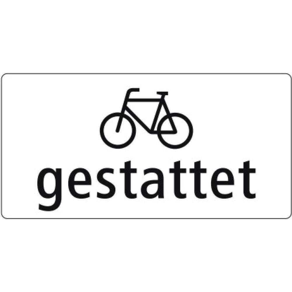 2.61A Bicycles allowed