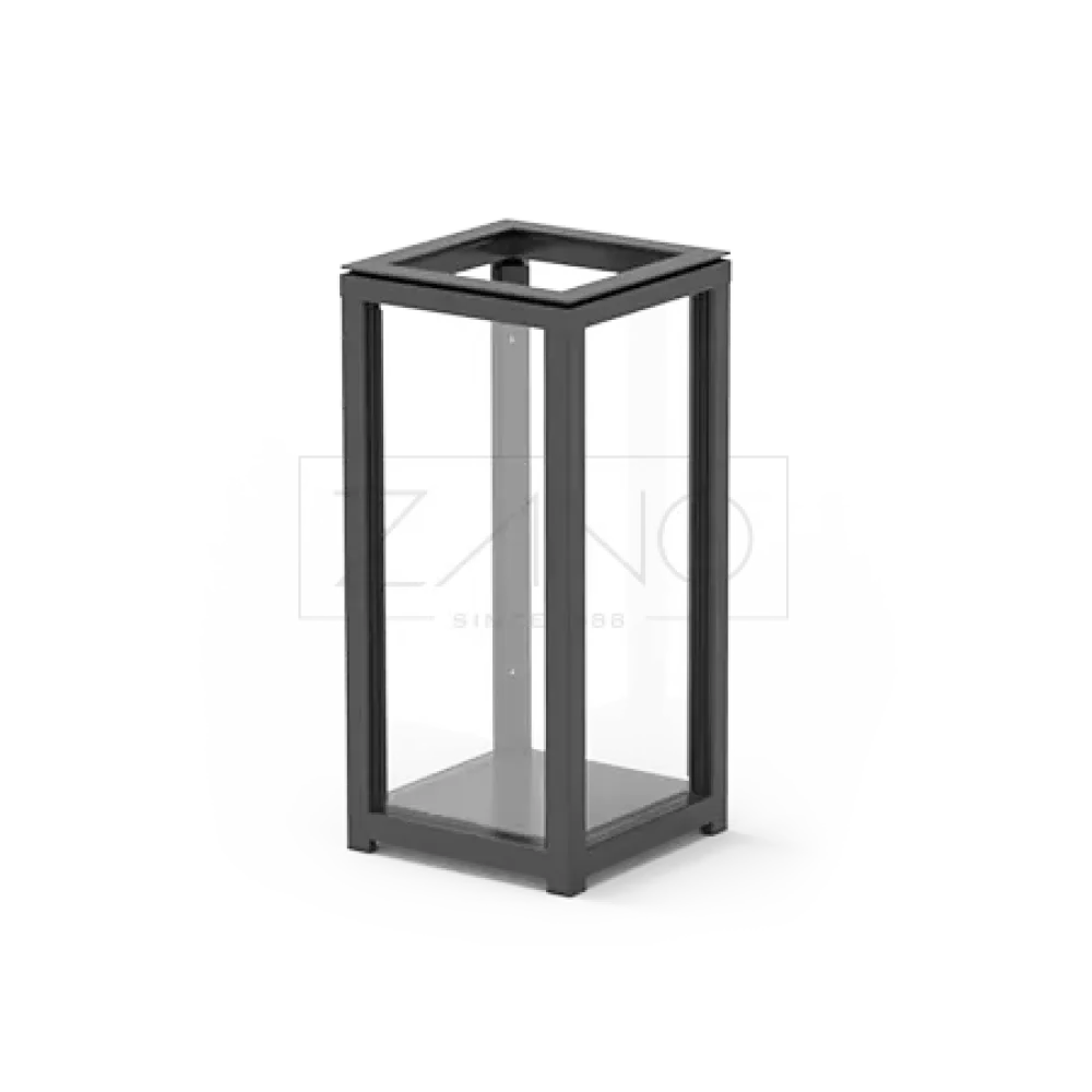 Anti-terrorist Safety Transparent Dustbin