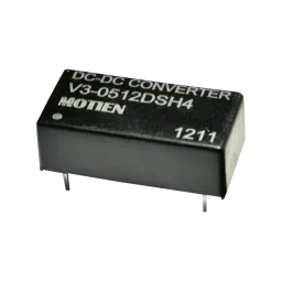 2W DC/DC-Converter, Input 24V, Output +/-12V / +/-0.083A