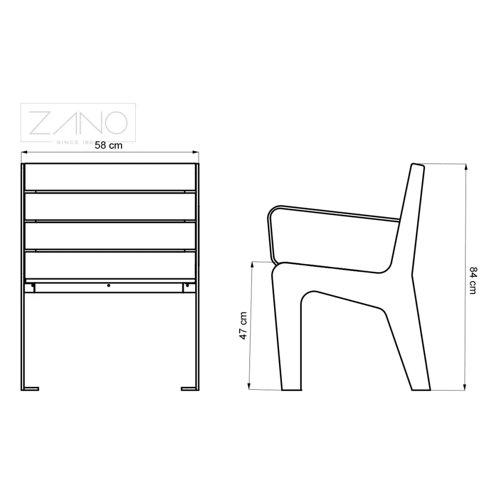 Outdoor chair Soft