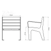 Outdoor chair Soft