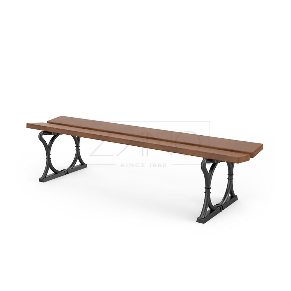 Old town bench