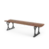 Old town bench
