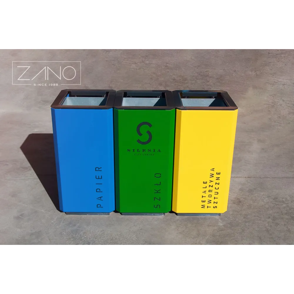 Recycling bin Stilo