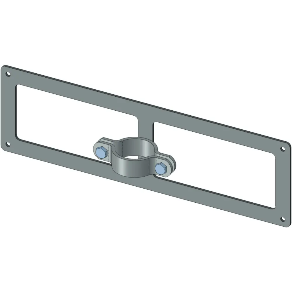 Flat iron frame (horizontal format)