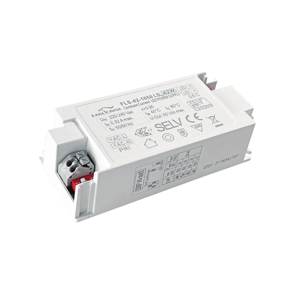 42W LED Driver Constant Current 850/900/950/1050mA, 28-40Vdc