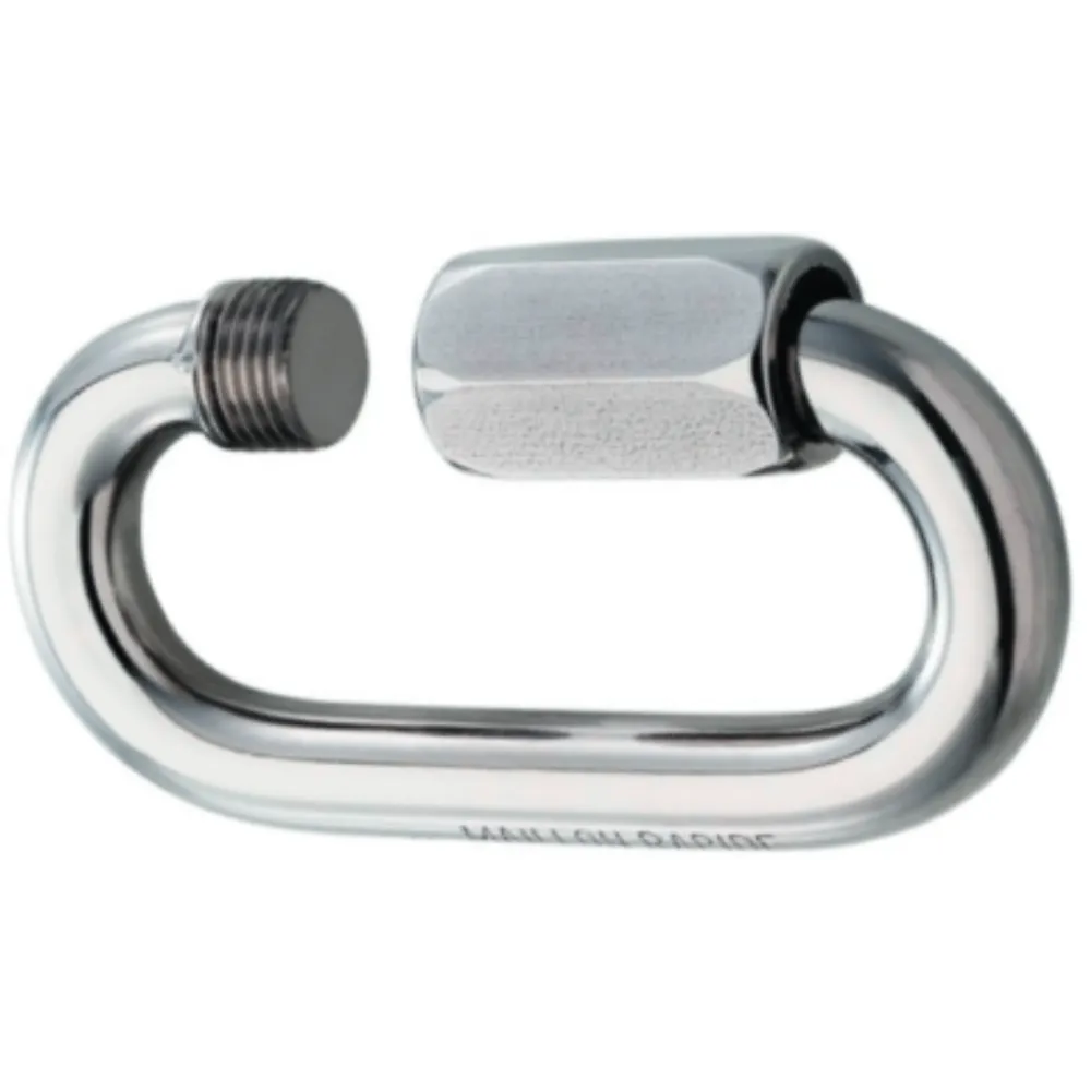Screw carabiner stainless steel