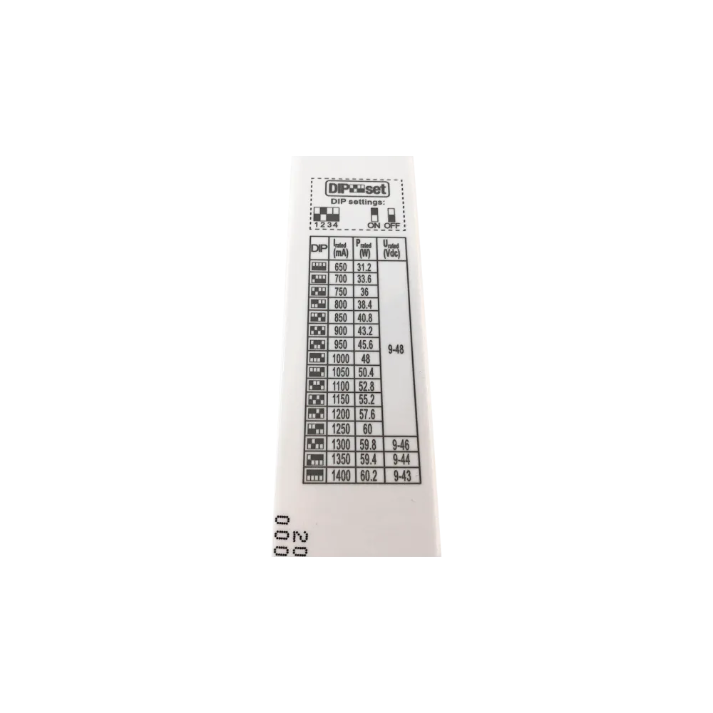 60W LED Driver CC 650-1400mA,9-48Vdc, DALI2