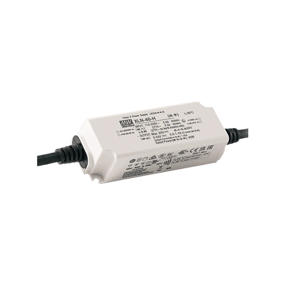 40W LED converter 600…1400mA/9V…54V, NFC