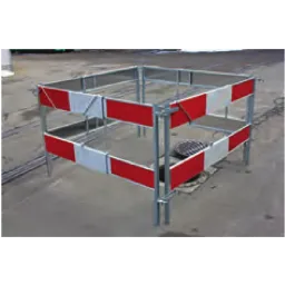 Metal pit barrier
