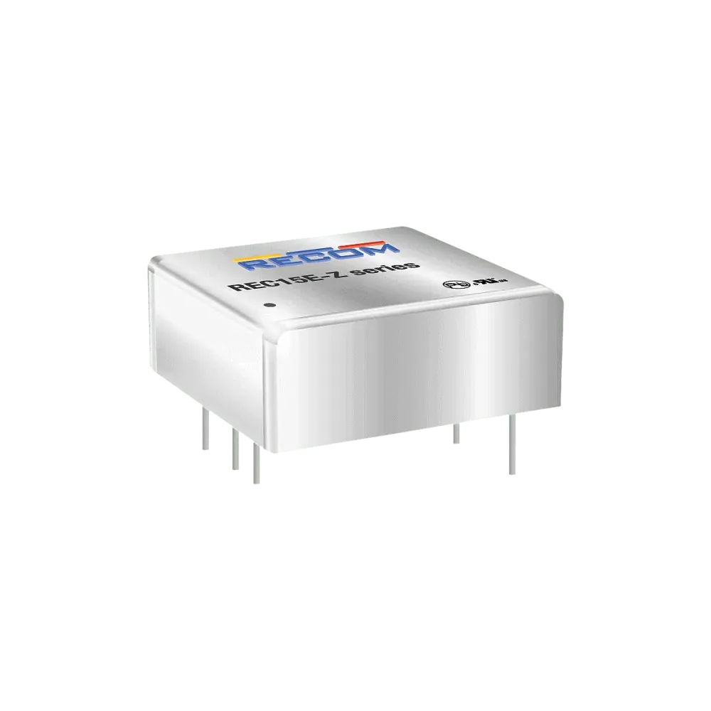 15W DC/DC converter, input 9...36V, output 4.5...5.5V/3000mA, 1″x1″