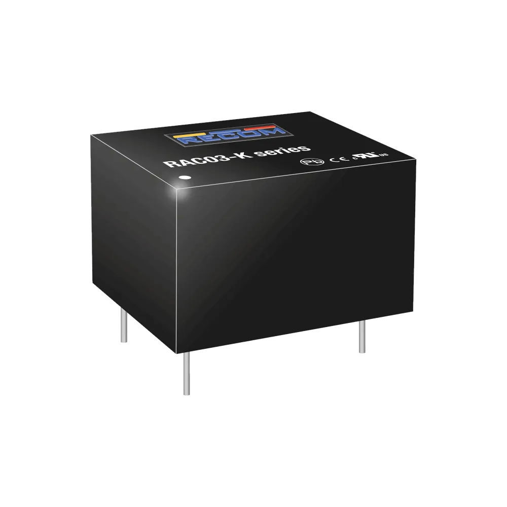 3W AC/DC PCB Mount Power Supply 5V/600mA