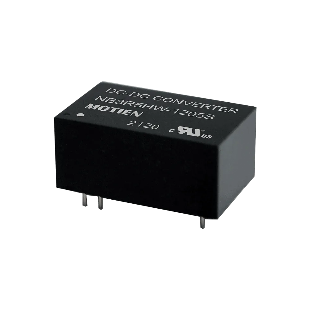 3.5W DC/DC-Converter, Input 18…75V, Output +15V/-15V / +0.117A/-0.117A