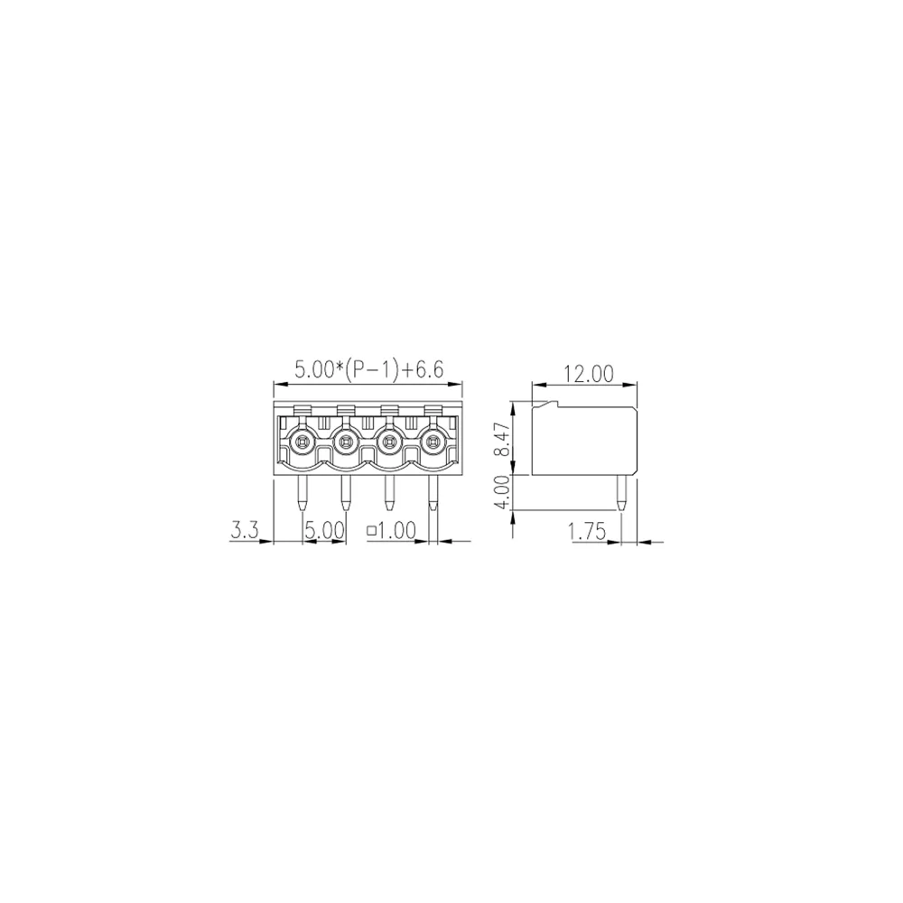PCB Connector Socket 5EHDRC-xxP