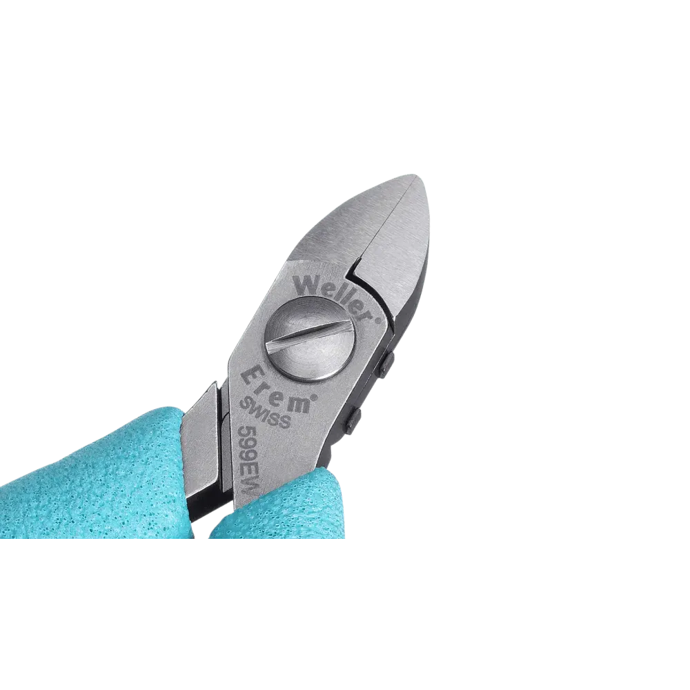 Side cutter, oval, short, robust head
