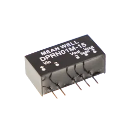 1W DC/DC-Converter, Input 45.6…52.8V, Output +/-12V / +/-0.042A