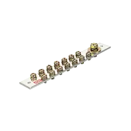 Earthing busbar, 250A, number of poles: 15