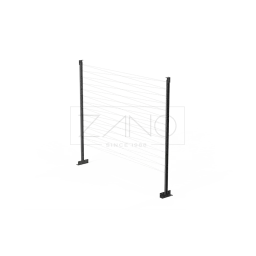 Pergola - wall with steel cables 3 m